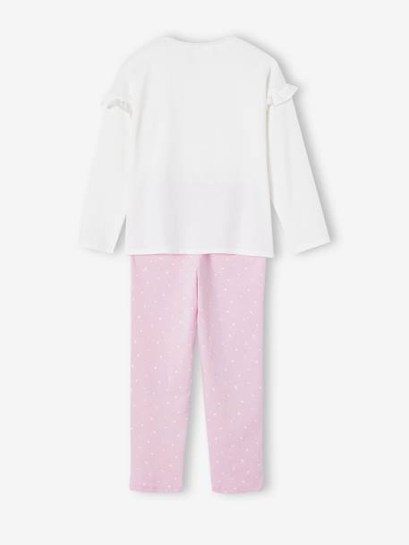 Pyjamas with Mice for Girls lilac 