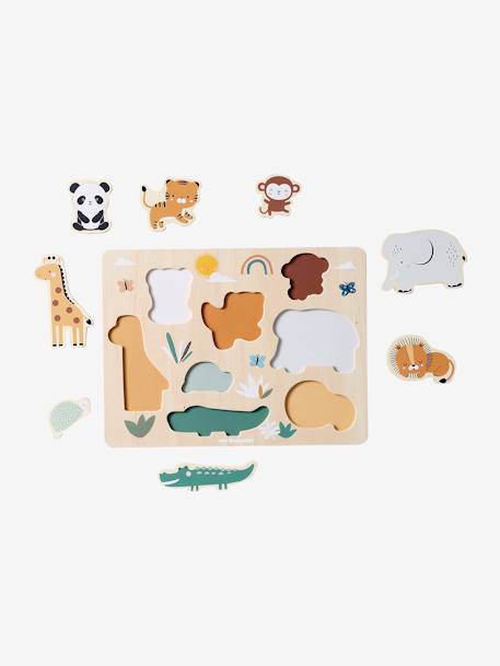 Chunky Jungle Puzzle in FSC® Wood wood 