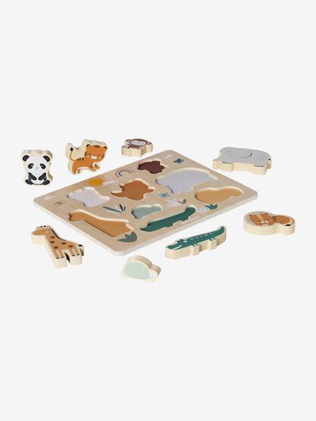 Chunky Jungle Puzzle in FSC® Wood wood 