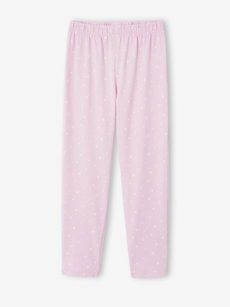 Pyjamas with Mice for Girls lilac 