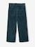 Wide Corduroy Paperbag Trousers for Girls cinnamon+fir green+mauve 