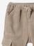 Corduroy Cargo-Style Trousers for Babies taupe+terracotta 