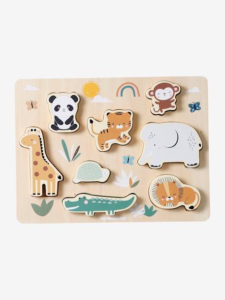 Chunky Jungle Puzzle in FSC® Wood wood 