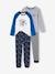 Pack of 2 'Space Explorer' Pyjamas for Boys electric blue 