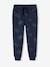 Fleece Joggers with Baseball Inscription for Boys, Designed for Autonomy night blue 