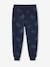 Fleece Joggers with Baseball Inscription for Boys, Designed for Autonomy night blue 