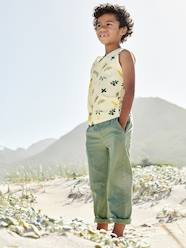 -Lightweight Trousers in Cotton/Linen, for Boys