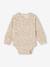 Pack of 3 Long Sleeve, Progressive Bodysuits in Organic Cotton for Newborn Babies ecru 