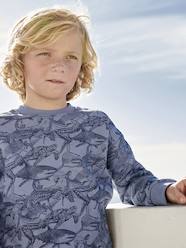 Boys-Cardigans, Jumpers & Sweatshirts-Sweatshirt with Scribbles for Boys