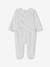 Pack of 2 'Dogs' Sleepsuits in Velour, for Babies pale yellow 