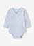 Pack of 5 Long Sleeve Bodysuits for Newborns, Squirrel pale blue 