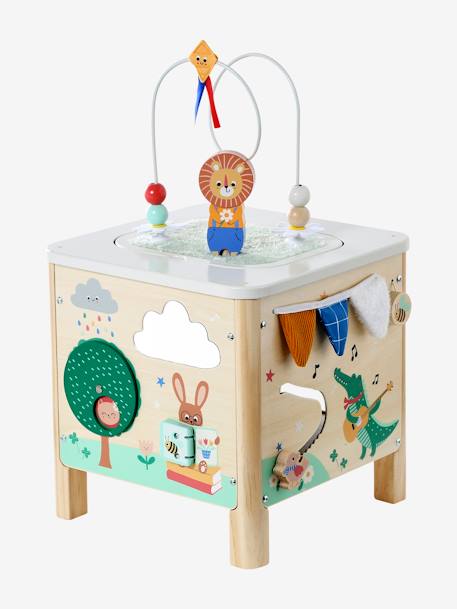 Sensory Activity Cube in FSC® Wood wood 