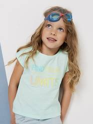 Girls-Tops-T-Shirts-T-shirt for Girls with Stylish Message