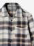 Chequered Flannel Shirt for Boys chequered white+night blue+slate blue 