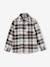 Chequered Flannel Shirt for Boys chequered white+night blue+slate blue 