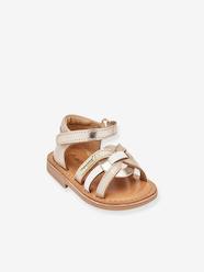 Shoes-Baby Footwear-Baby Girl Walking-Leather Sandals for Babies, Badari LES TROPEZIENNES® PAR M. BELARBI