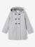 Hooded Jacket in Flannel-Effect Woollen Fabric, for Girls marl grey 