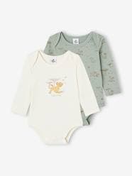 Baby-Bodysuits & Sleepsuits-Pack of 2 The Lion King Bodysuits for Babies, by Disney®