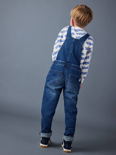 Denim Dungarees for Boys Denim Blue 