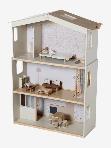 Doll House in FSC® Wood white 