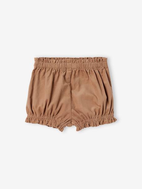 Pack of 2 Corduroy Bloomers cappuccino 