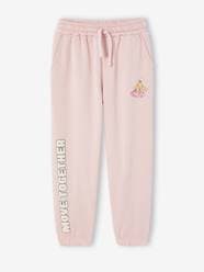 -Fleece Joggers with Fancy Details, for Girls