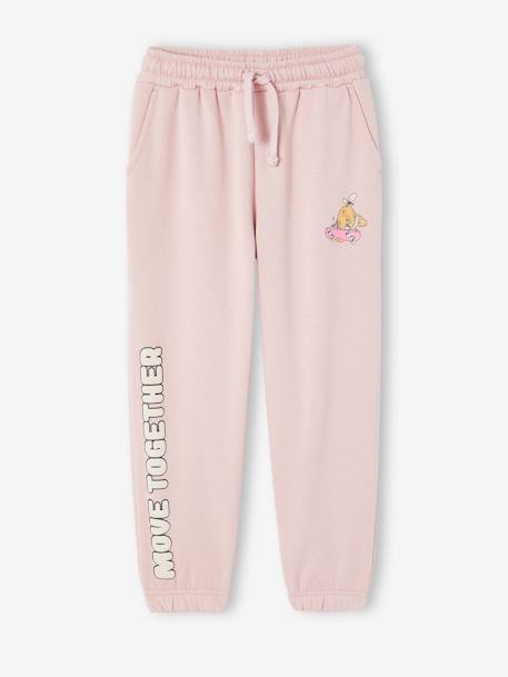 Fleece Joggers with Fancy Details, for Girls rosy 