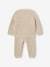 3-Piece Unisex Combo for Newborn Babies marl beige 