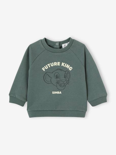 The Lion King Sweatshirt + Trousers Ensemble by Disney® for Babies green 