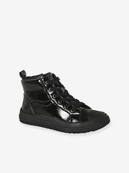 -High-Top Trainers with Laces & Zips for Girls