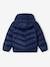 Lightweight Hooded Jacket for Girls lichen+mustard+navy blue 