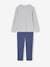 Pack of 2 'Petit Bricoleur' Pyjamas for Boys marl grey 