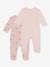 Set of 2 Sleepsuits by Petit Bateau rose 