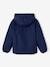 Windcheater with Sherpa-Lined Hood for Boys khaki+navy blue 