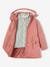 3-in-1 Parka + Bodywarmer for Girls indigo+old rose 