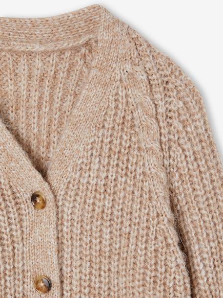 Knitted Cardigan camel 