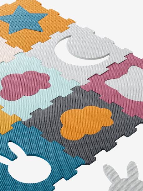 9 Tile Foam Mat multicoloured 