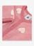 Velour Sleepsuit with Heart Print, for Babies, by Petit Bateau printed pink 