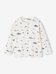 Boys-Tops-T-Shirts-T-Shirt with Mountain Motifs for Boys