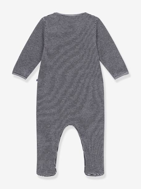 Striped Pyjamas by PETIT BATEAU striped navy blue 