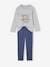 Pack of 2 'Petit Bricoleur' Pyjamas for Boys marl grey 