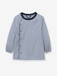 Boys-Gingham Check Smock for Boys, by CYRILLUS