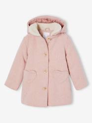 Girls-Coats & Jackets-Coat with Hood for Girls