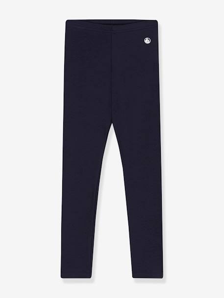 Leggings for Girls, PETIT BATEAU blue 