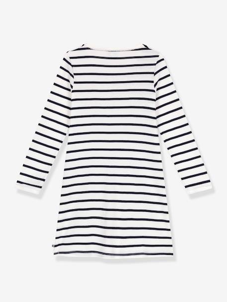 Striped Nightie by Petit Bateau striped blue 