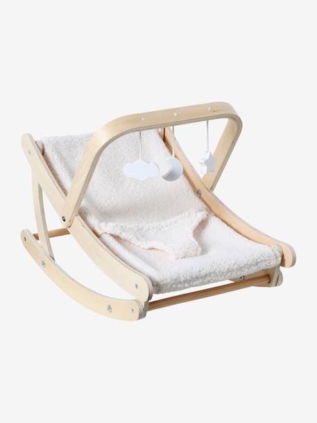 Cloud-Themed Bouncer for Dolls in FSC® Wood wood 