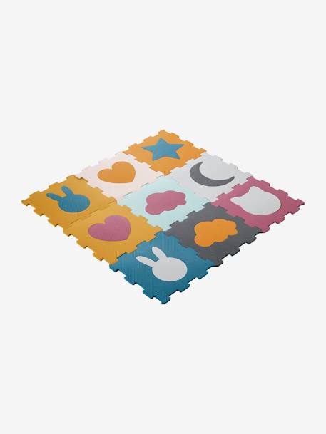 9 Tile Foam Mat multicoloured 