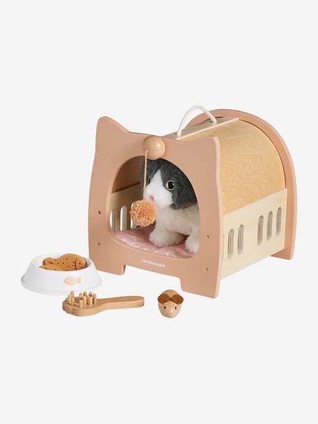 Pet Cat Set + Accessories in FSC® Wood wood 