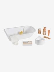 -Bathtub Accessories Set  in FSC® Wood for Dolls