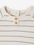 Striped Top in Organic Cotton, for Babies ecru 